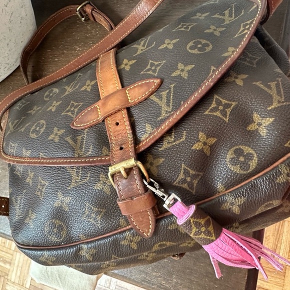 FINAL PRICE DROP✅Vintage Louis Vuitton satchel saumur 30 - Picture 16 of 17